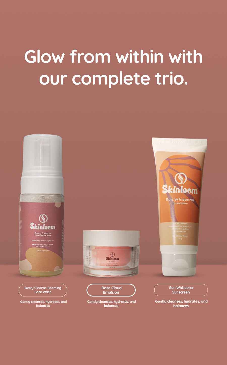 The Complete Trio — Full 3-Step Routine | Save Rs.300