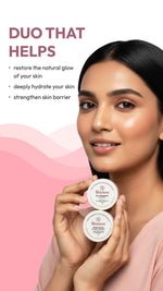 Skinloom Mini Duo Trial Kit | Rose Cloud Emulsion + Sunscreen for All Skin Types | 15g Each