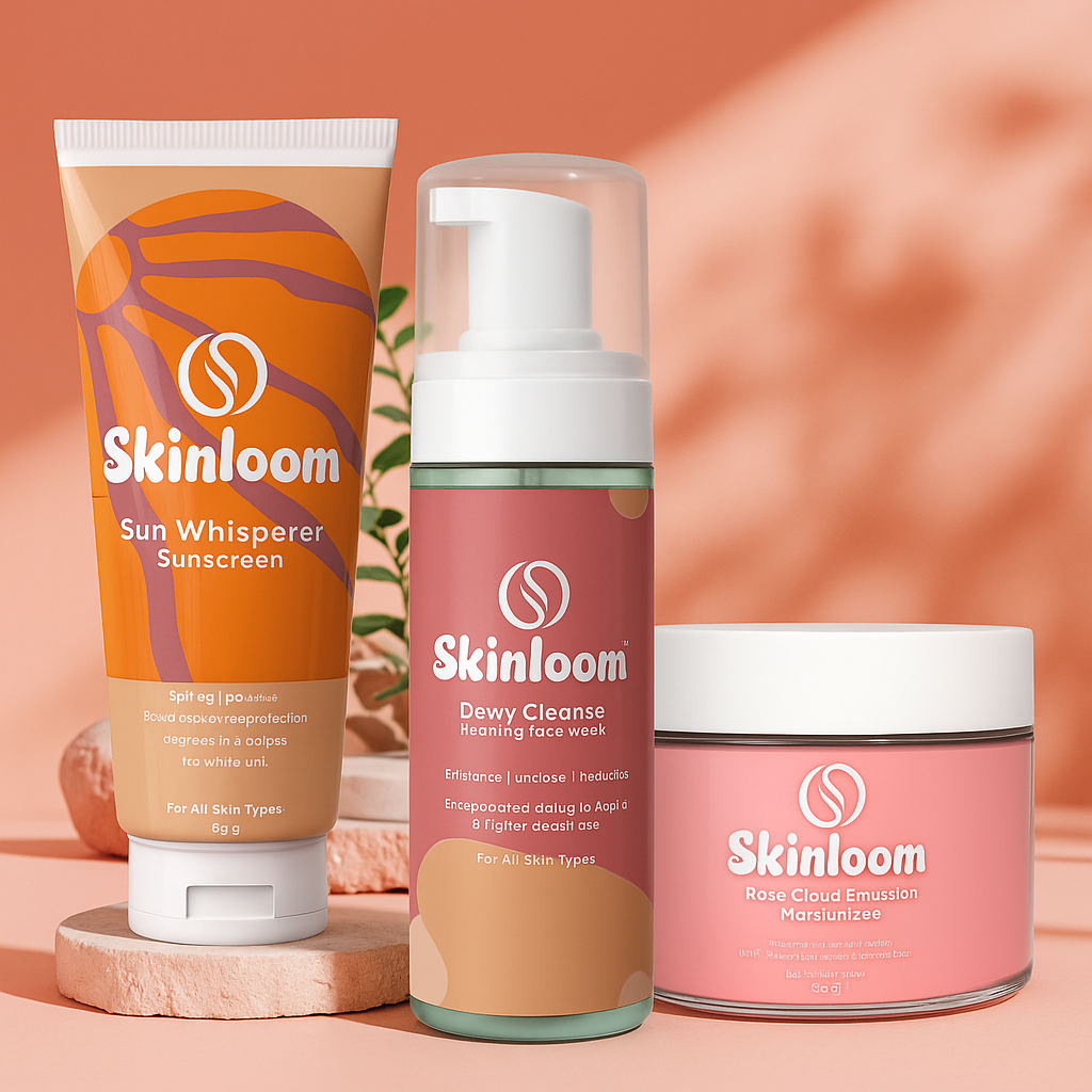 Complete Trio: Rosé Moisturizer + Whisperer Sunscreen + Dewy Face Wash