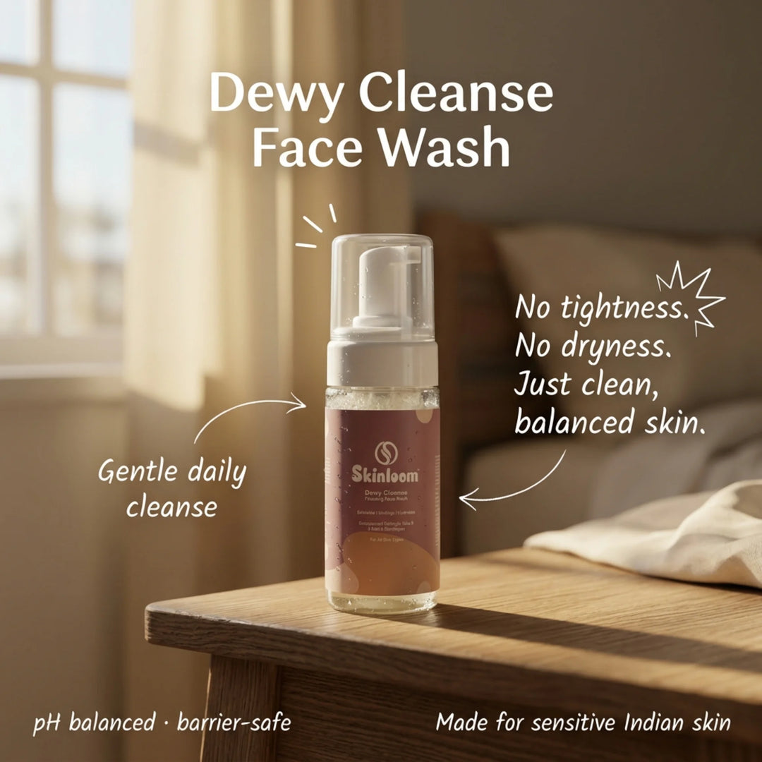 Dewy Cleanse — Gentle Foaming Face Wash for Soft, Clear Skin